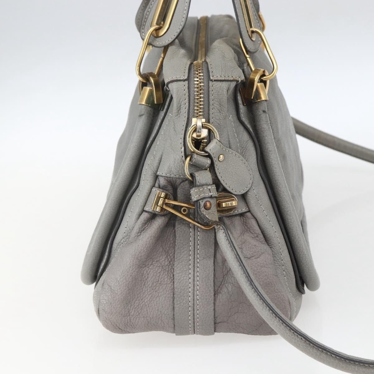 Chloe Chloe Paraty Top Handle Bag Leather Size ONE SIZE - 3 Thumbnail
