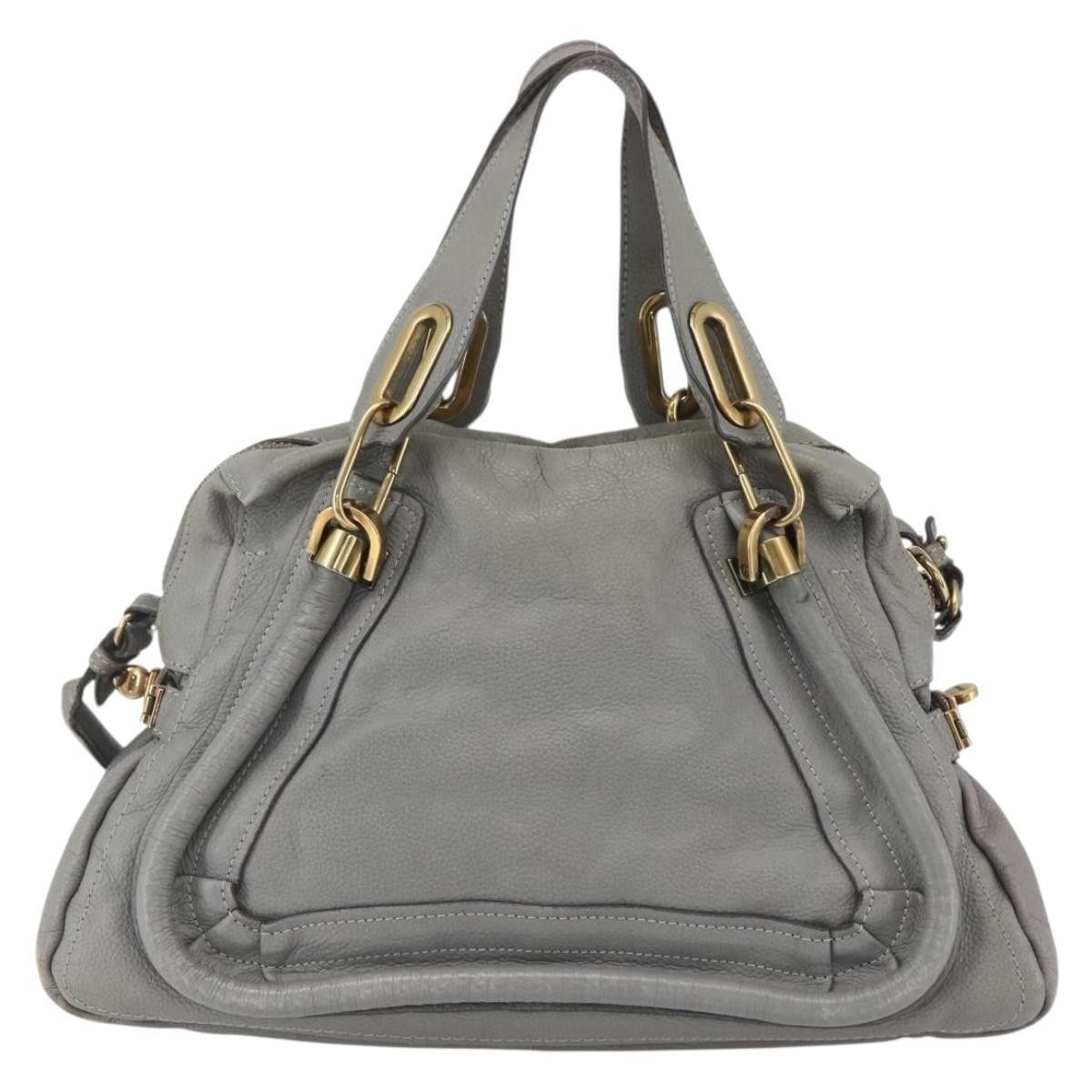 Chloe Chloe Paraty Top Handle Bag Leather Size ONE SIZE - 2 Thumbnail