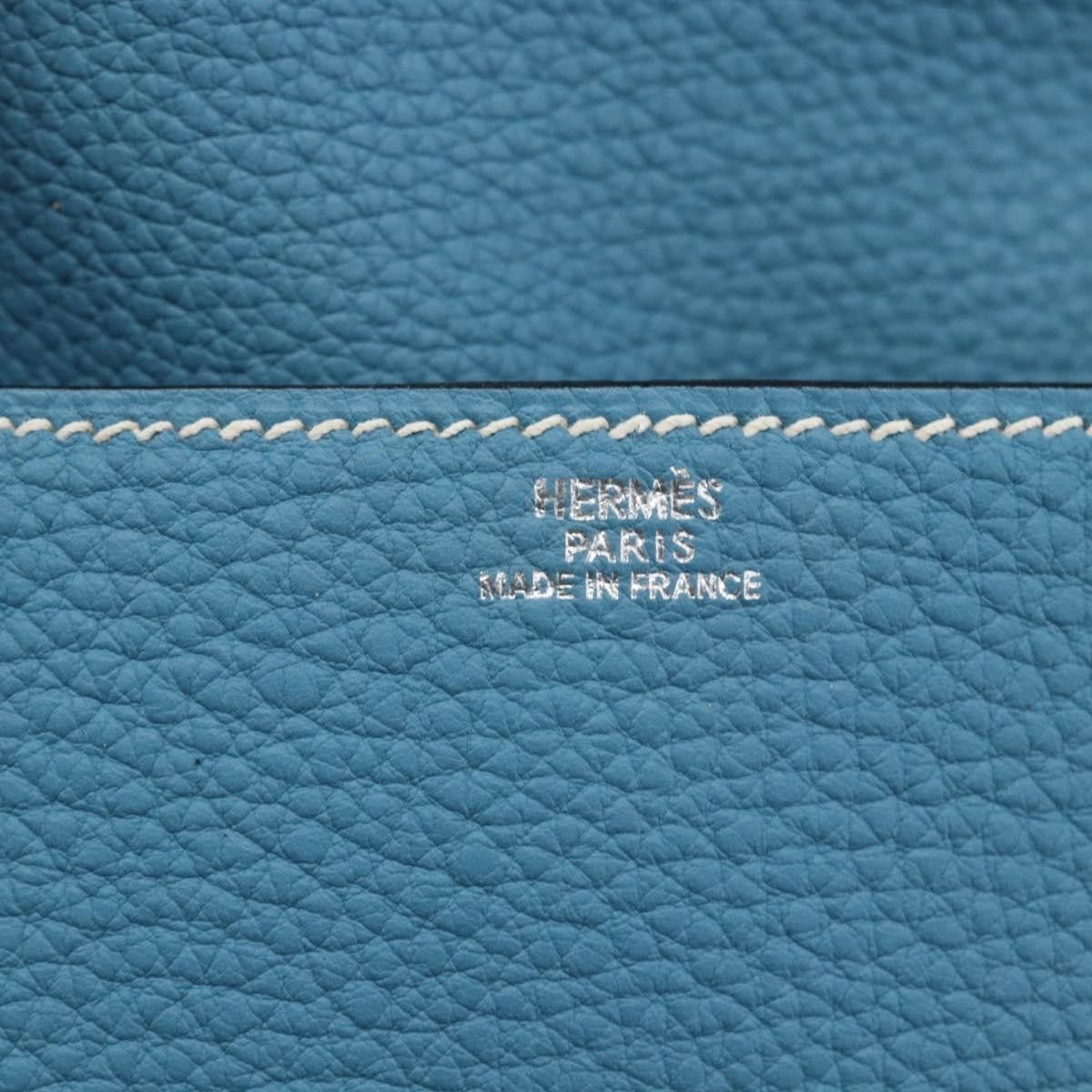 Hermes Hermes Pochette Green Waist Bag Leather Size ONE SIZE - 6 Thumbnail