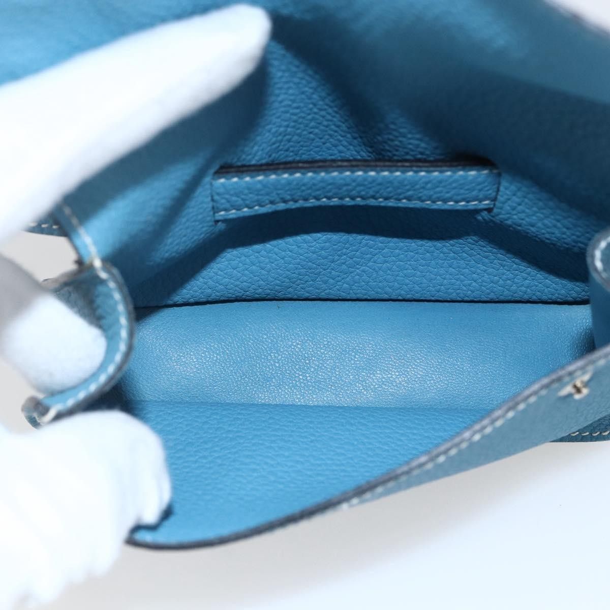 Hermes Hermes Pochette Green Waist Bag Leather Size ONE SIZE - 5 Thumbnail