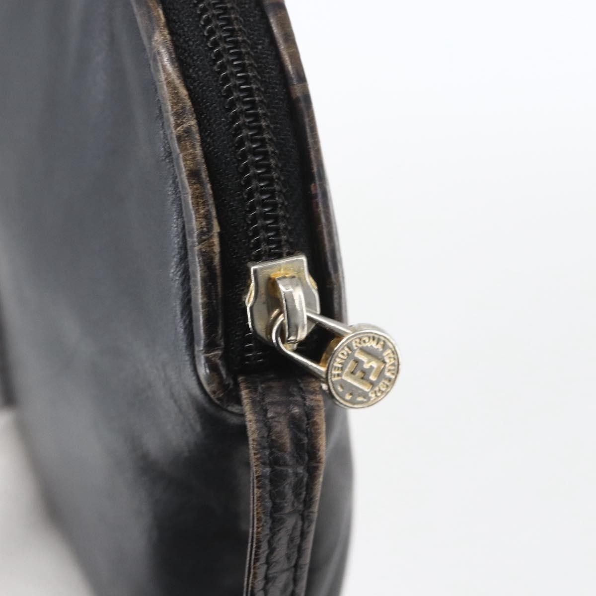 Fendi Fendi Vintage shoulderbag Leather Size ONE SIZE - 13 Thumbnail