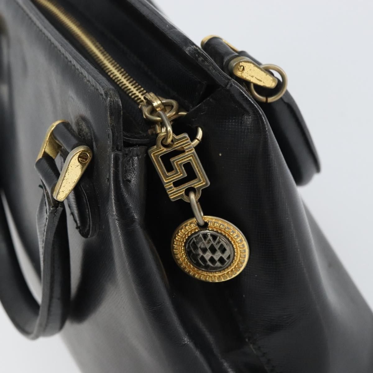 Versace Versace Vintage Handbag Leather Size ONE SIZE - 17 Thumbnail