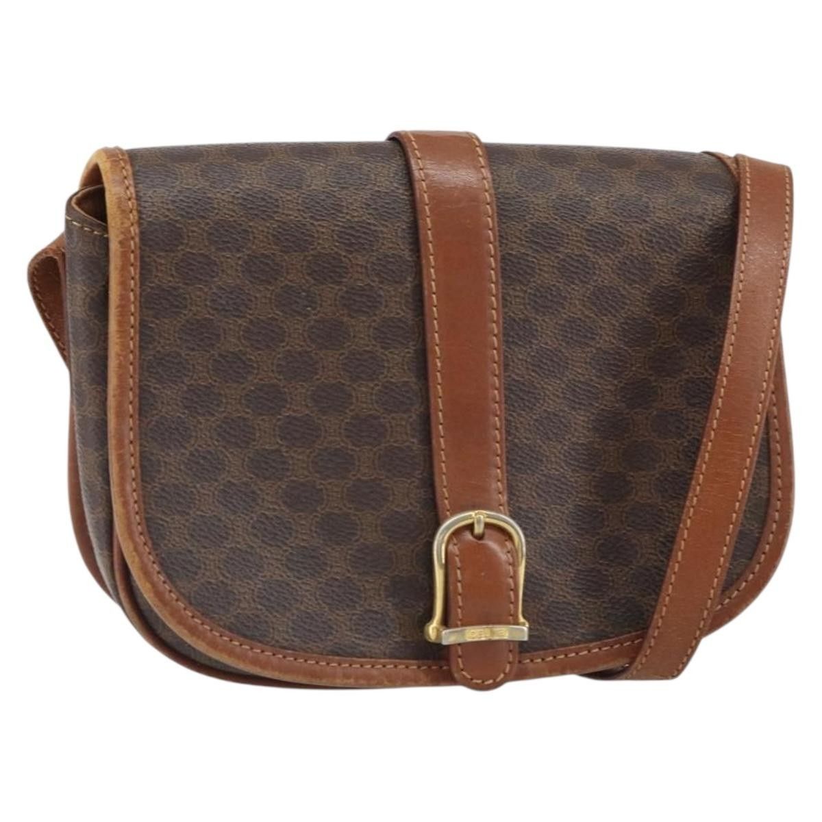 Celine Celine Vintage Macadam Canvas and Leather Size ONE SIZE - 19 Thumbnail