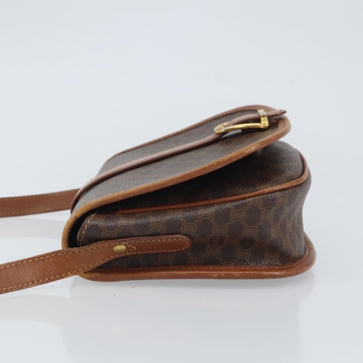 Celine Celine Vintage Macadam Canvas and Leather Size ONE SIZE - 4 Thumbnail