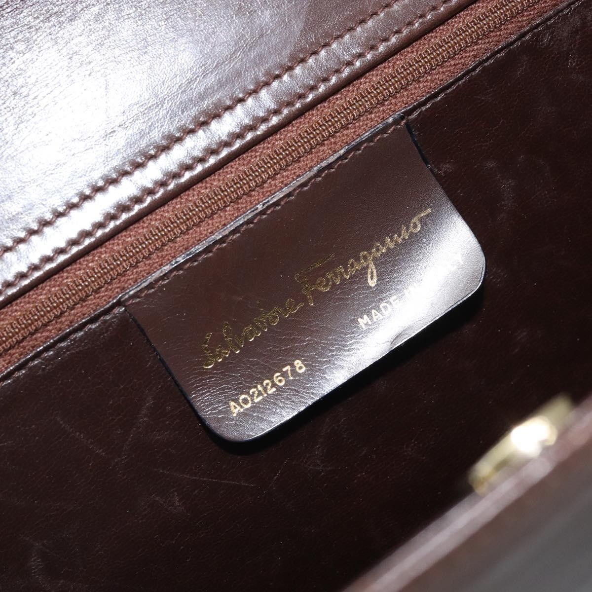 Salvatore Ferragamo Salvatore Ferragamo Gancini Leather Size ONE SIZE - 6 Thumbnail