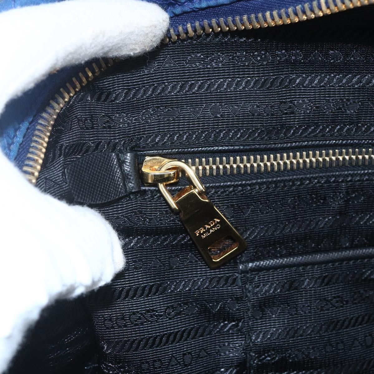 Prada Prada Chain Shoulder Bag Quilted Tessuto Size ONE SIZE - 20 Thumbnail