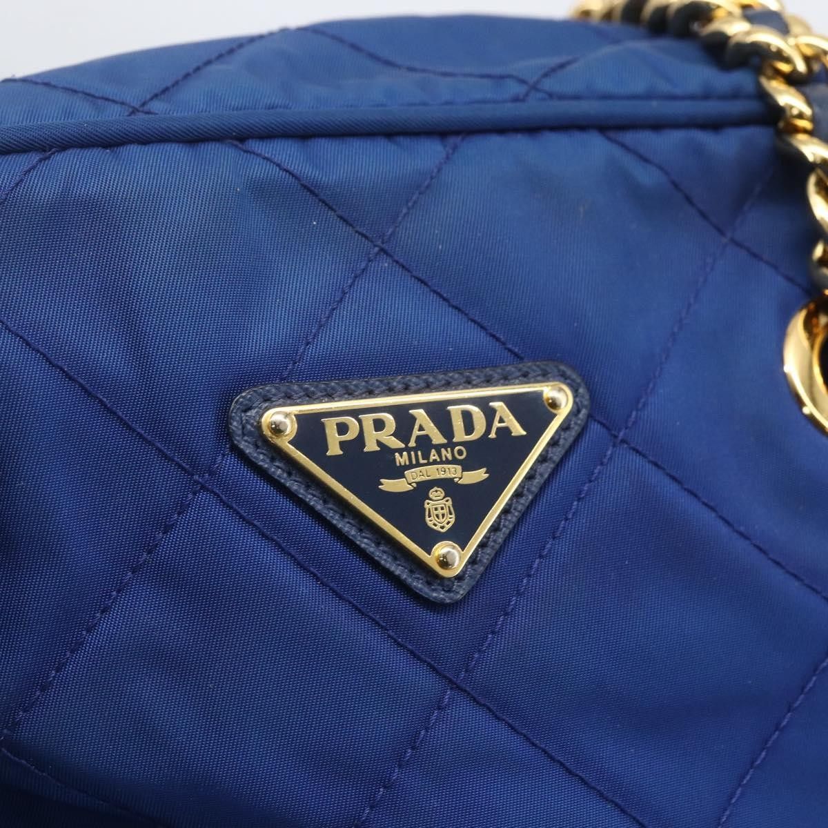 Prada Prada Chain Shoulder Bag Quilted Tessuto Size ONE SIZE - 19 Thumbnail