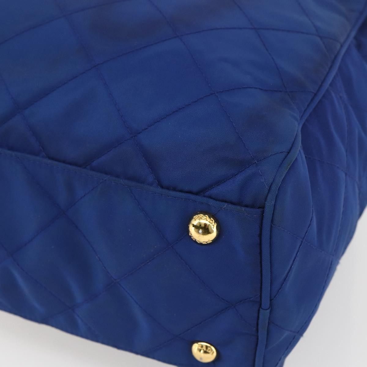 Prada Prada Chain Shoulder Bag Quilted Tessuto Size ONE SIZE - 9 Thumbnail