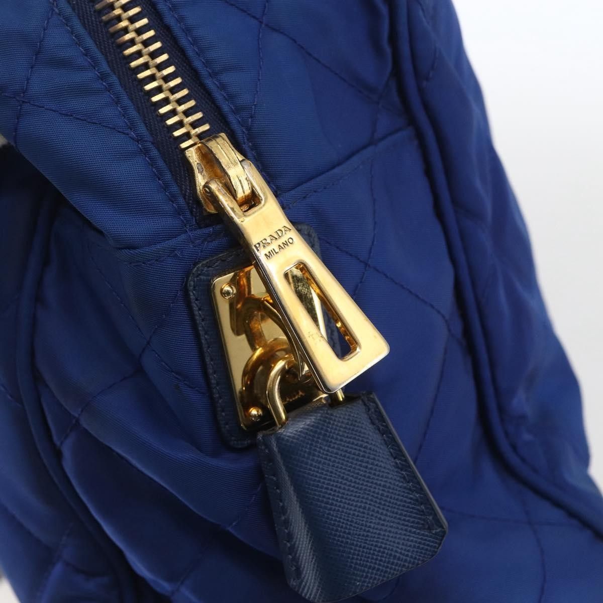 Prada Prada Chain Shoulder Bag Quilted Tessuto Size ONE SIZE - 13 Thumbnail