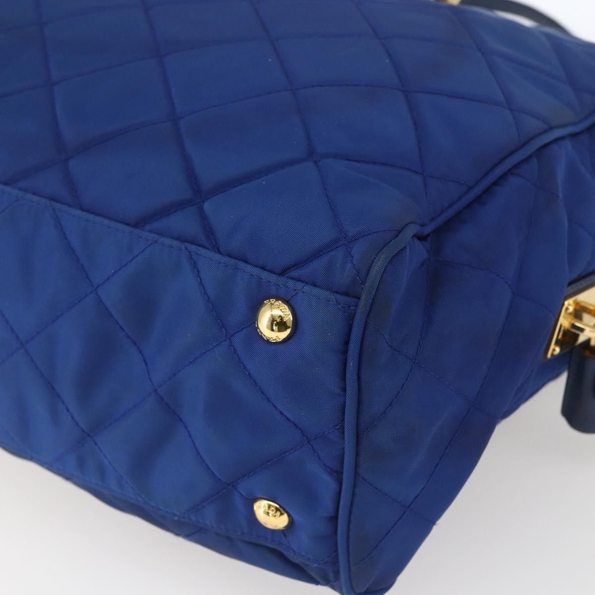 Prada Prada Chain Shoulder Bag Quilted Tessuto Size ONE SIZE - 11 Thumbnail