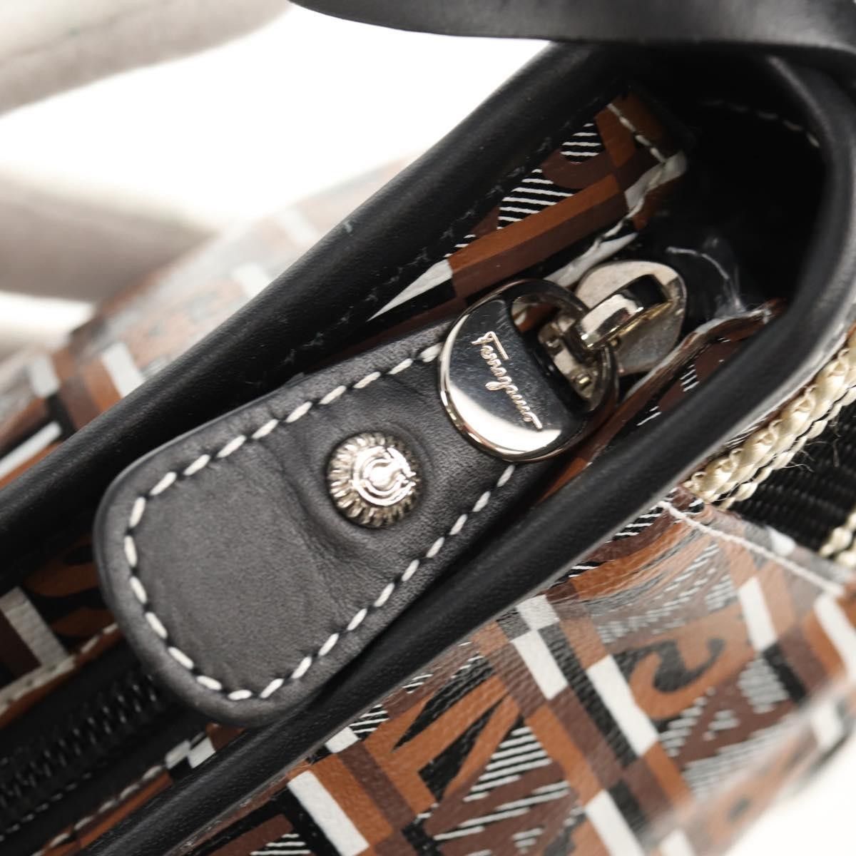 Salvatore Ferragamo Salvatore Ferragamo Gancini Leather Size ONE SIZE - 17 Thumbnail