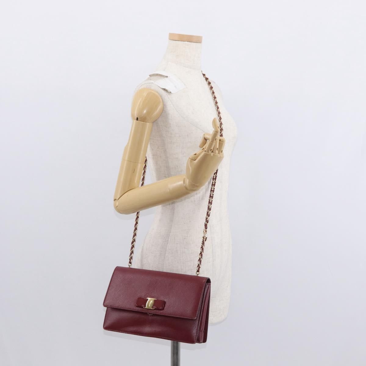 Salvatore Ferragamo Salvatore Ferragamo Vala Chain Leather Size ONE SIZE - 14 Thumbnail