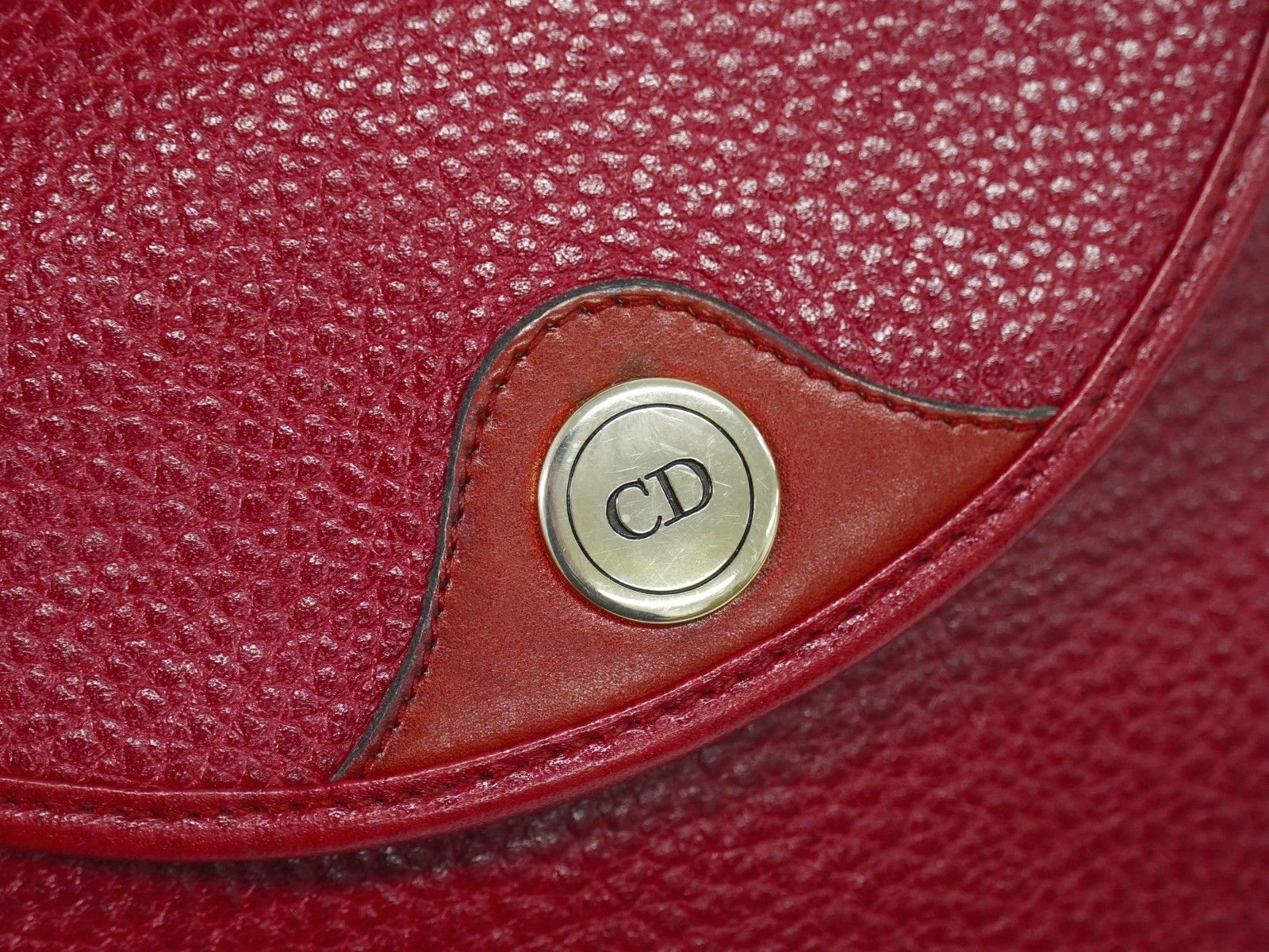 Dior Christian Dior Vintage Shoulder Bag Leather Size ONE SIZE - 8 Thumbnail