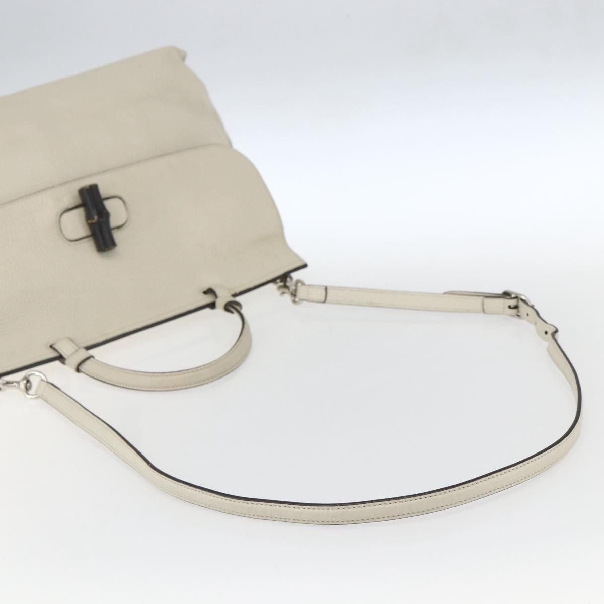 Gucci Gucci Bamboo Daily Top Handle Leather Size ONE SIZE - 7 Thumbnail