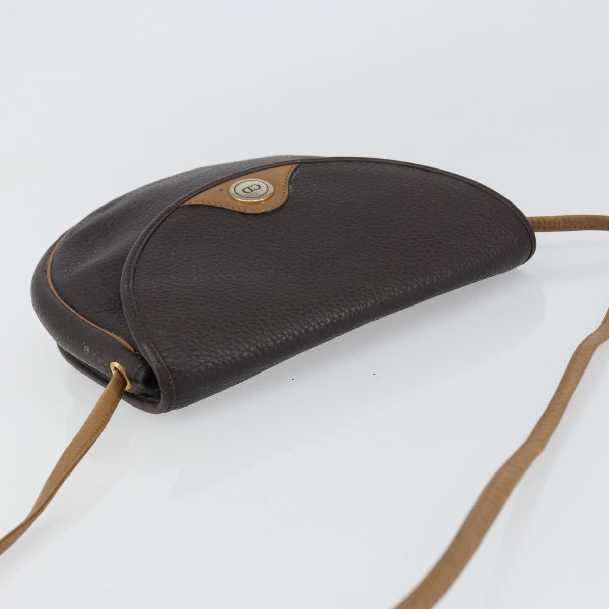 Dior Christian Dior Vintage CD Flap Shoulder Bag Leather Size ONE SIZE - 13 Thumbnail