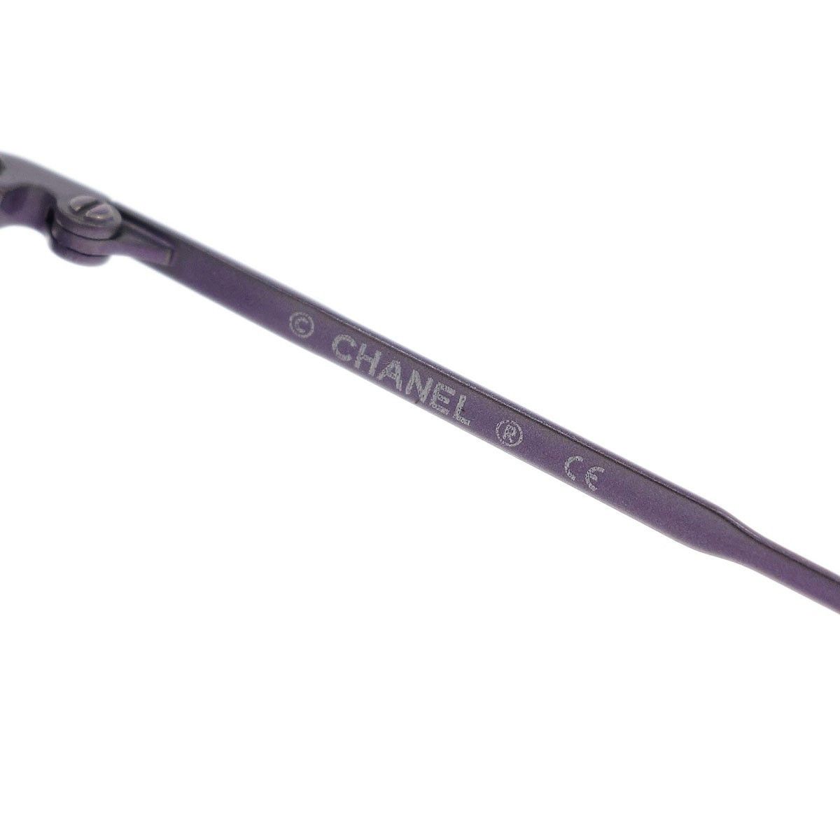 Chanel Chanel CHANEL Logo Sunglasses Eye Wear Plastic Size ONE SIZE - 4 Thumbnail