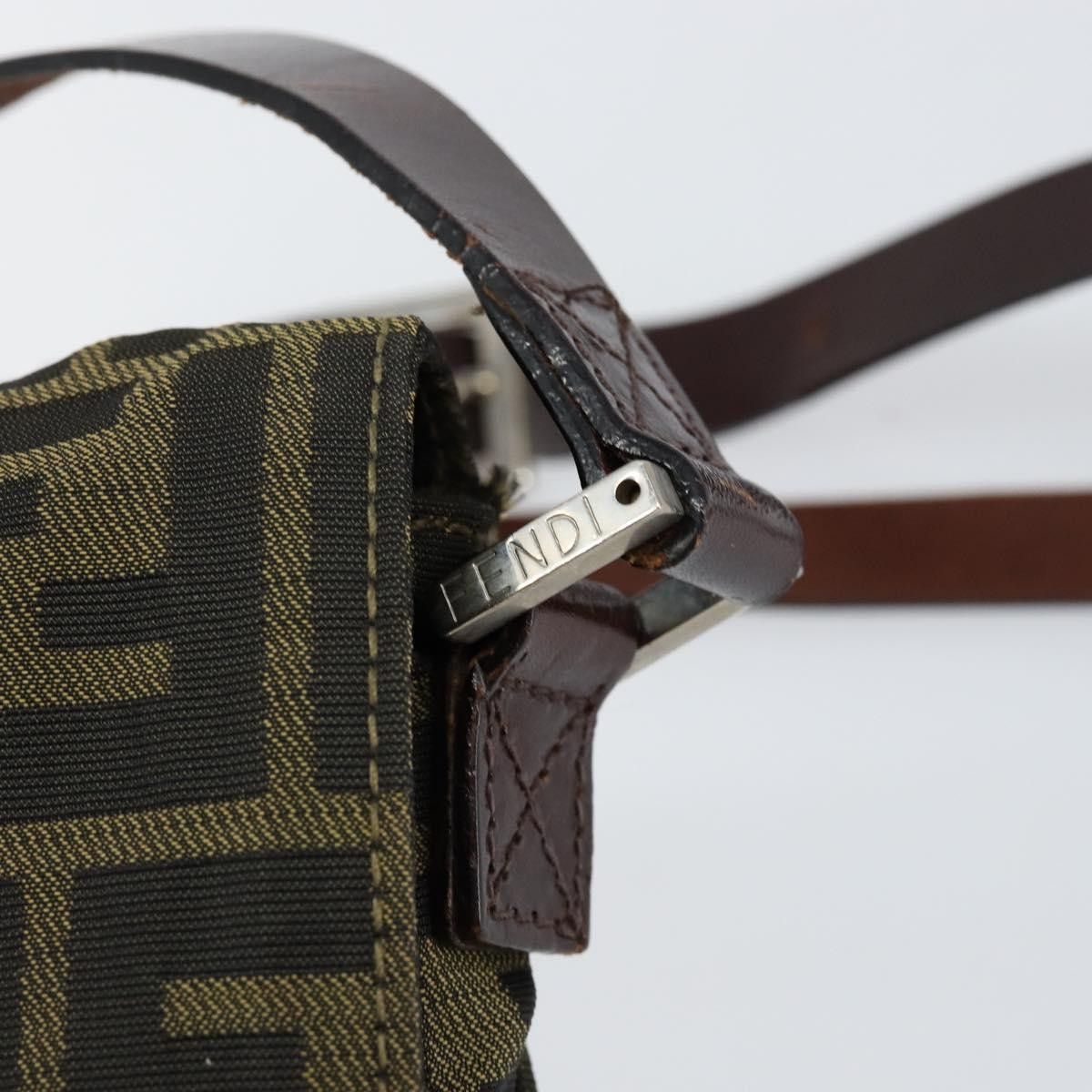 Fendi Fendi Flat Messenger Zucca Canvas Size ONE SIZE - 15 Thumbnail