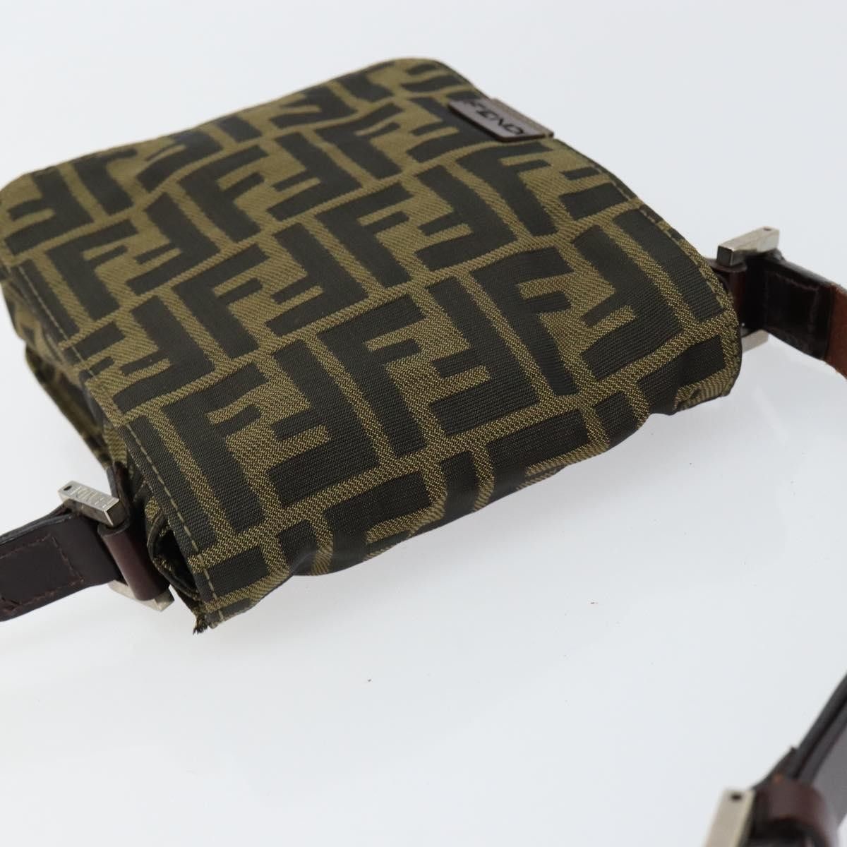 Fendi Fendi Flat Messenger Zucca Canvas Size ONE SIZE - 13 Thumbnail