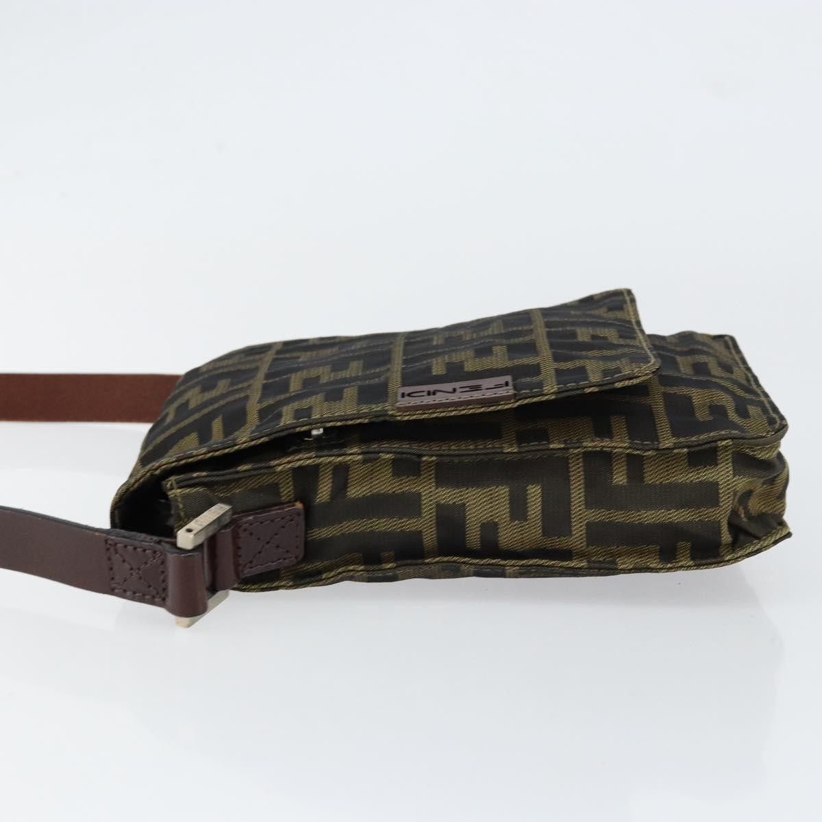 Fendi Fendi Flat Messenger Zucca Canvas Size ONE SIZE - 4 Thumbnail