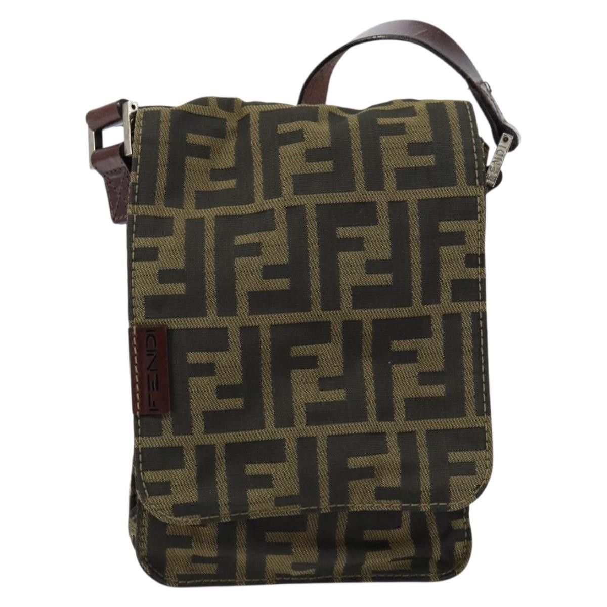 Fendi Fendi Flat Messenger Zucca Canvas Size ONE SIZE - 17 Thumbnail