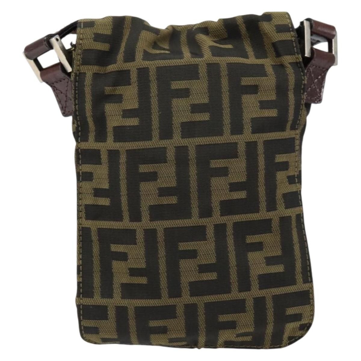 Fendi Fendi Flat Messenger Zucca Canvas Size ONE SIZE - 2 Thumbnail