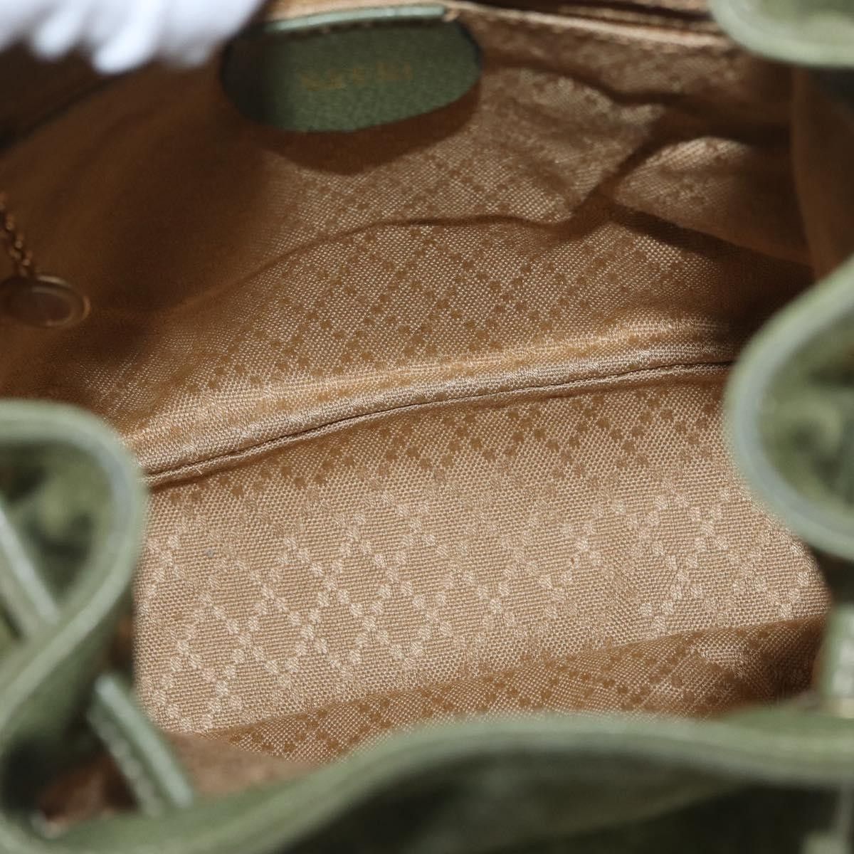 Gucci Gucci Gucci bamboo backpack daim Size ONE SIZE - 5 Thumbnail
