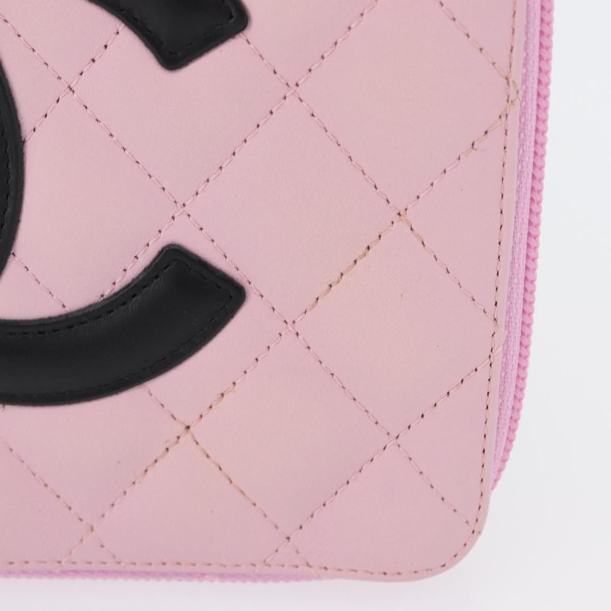 Chanel Chanel Cambon Zip Around Cosmetic Case Quilted Leather Size ONE SIZE - 18 Thumbnail