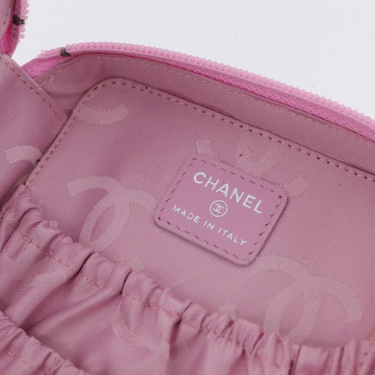 Chanel Chanel Cambon Zip Around Cosmetic Case Quilted Leather Size ONE SIZE - 6 Thumbnail