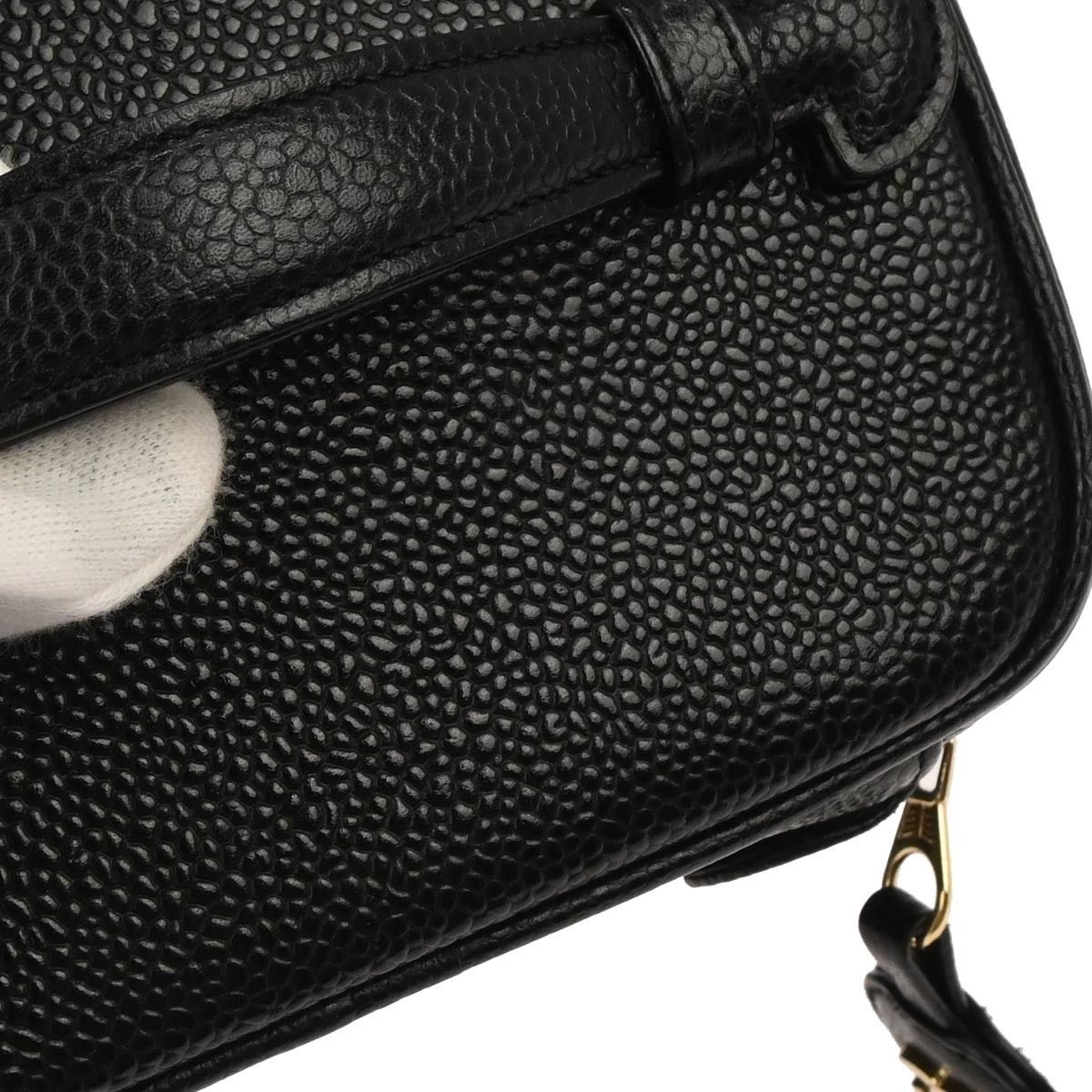 Chanel Chanel Vintage Timeless Cosmetic Case Caviar Size ONE SIZE - 6 Thumbnail