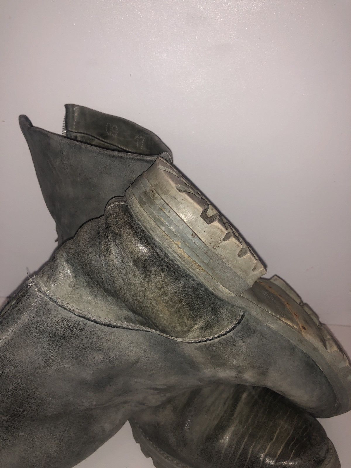 Carol Christian Poell CCP DUAL ZIP TANK SOLE GOODYEAR BOOTS | Grailed 