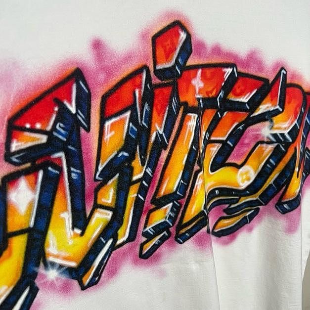 Louis Vuitton Louis Vuitton Graffiti Logo T-Shirt Size M Size US M / EU 48-50 / 2 - 6 Thumbnail