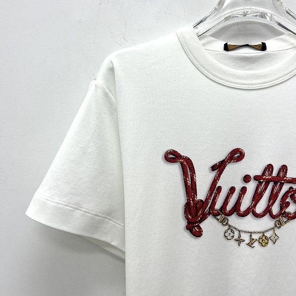 Louis Vuitton Louis Vuitton Rope Logo Graphic T-Shirt M Size M / US 6-8 / IT 42-44 - 6 Thumbnail