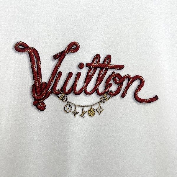 Louis Vuitton Louis Vuitton Rope Logo Graphic T-Shirt M Size M / US 6-8 / IT 42-44 - 7 Thumbnail