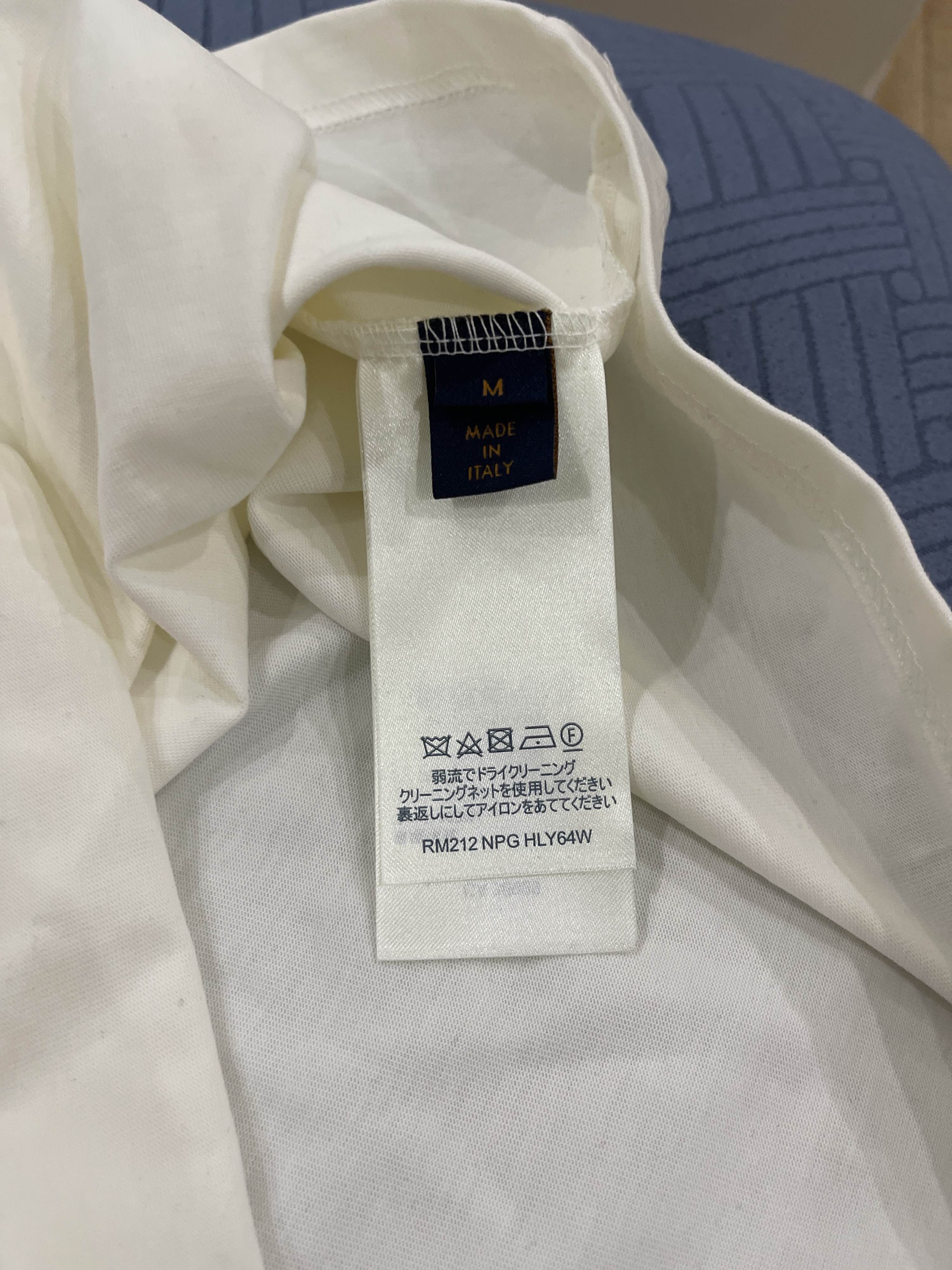 Louis Vuitton Louis Vuitton Logo Embroidered T-Shirt Size M Size US M / EU 48-50 / 2 - 4 Thumbnail
