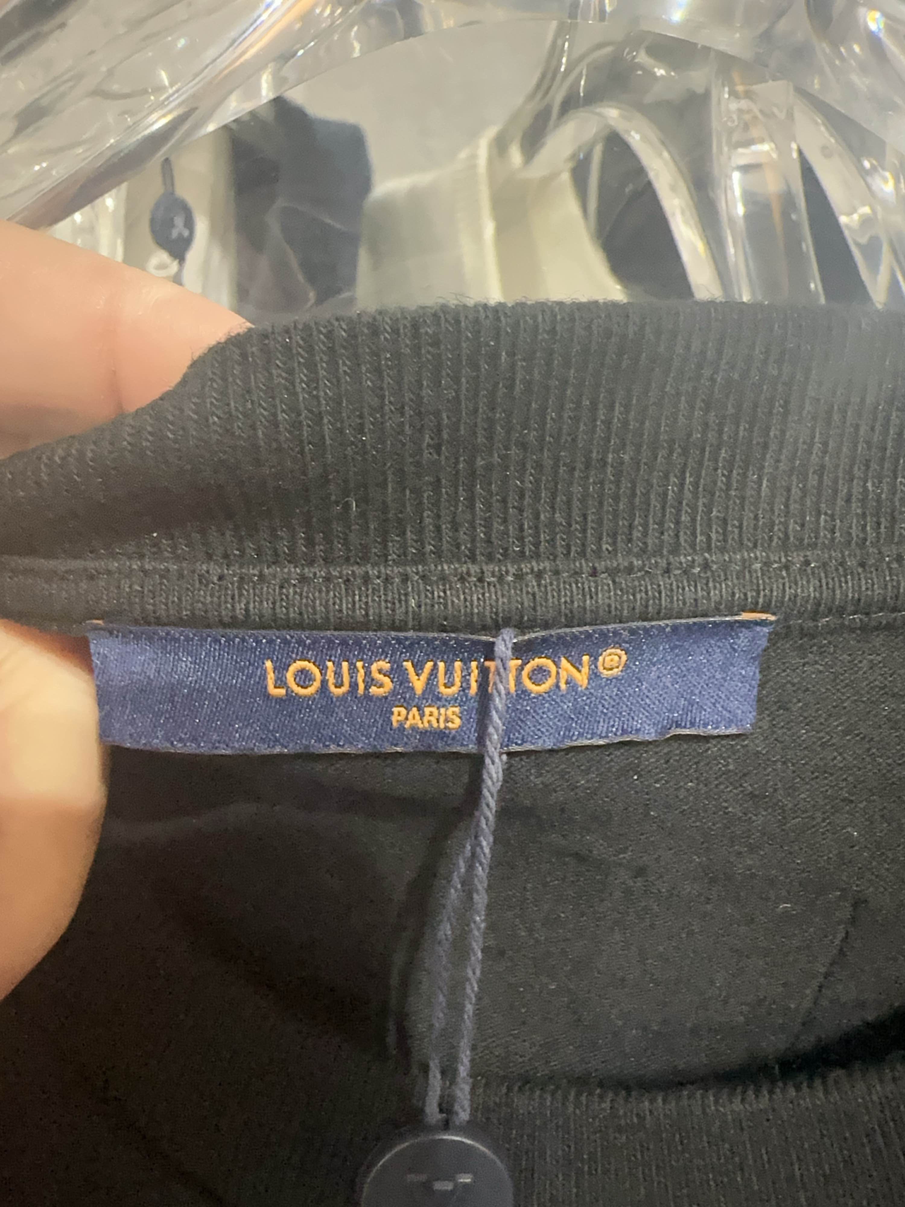 Louis Vuitton Louis Vuitton Logo Embroidered T-Shirt XXL Size US XXL / EU 58 / 5 - 3 Thumbnail