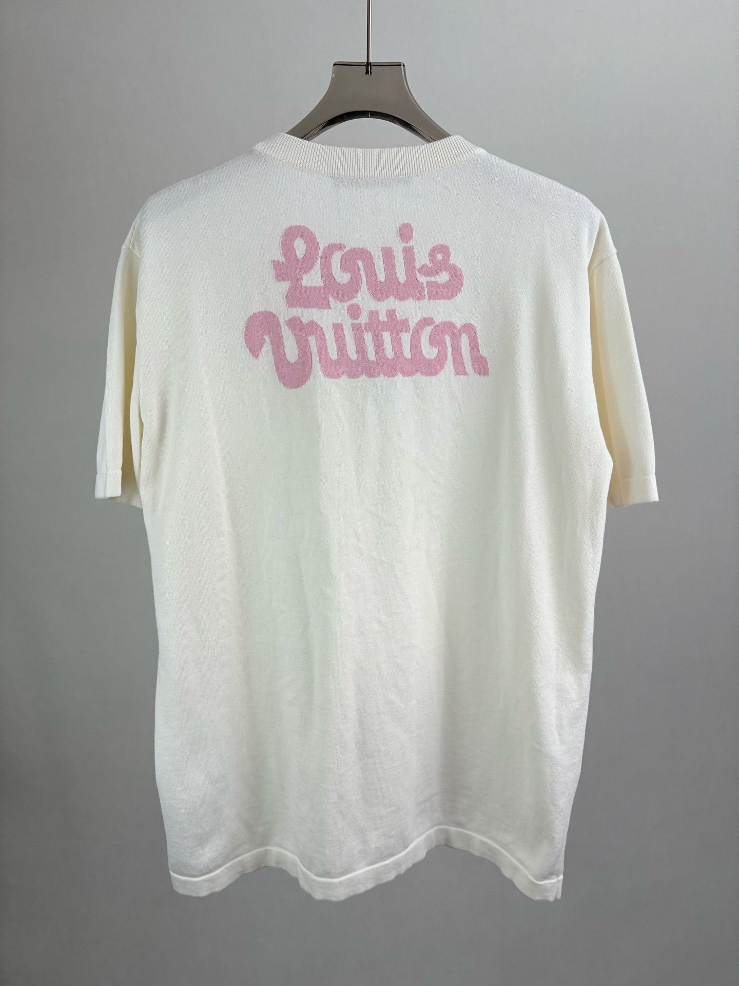 Louis Vuitton Louis Vuitton x Tyler Floral Logo Knit T-Shirt Size XL Size US XL / EU 56 / 4 - 2 Thumbnail