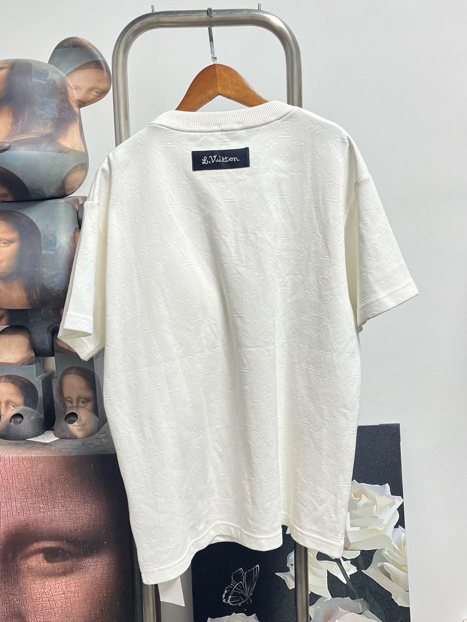 Louis Vuitton Louis Vuitton Plush Doll T-Shirt White Size M Size US M / EU 48-50 / 2 - 2 Thumbnail