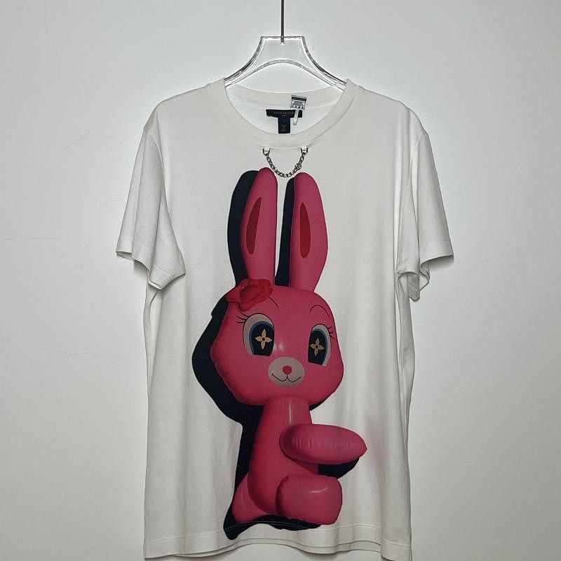 Louis Vuitton Louis Vuitton Rabbit Print T-Shirt Size L Size L / US 10 / IT 46 - 6 Thumbnail