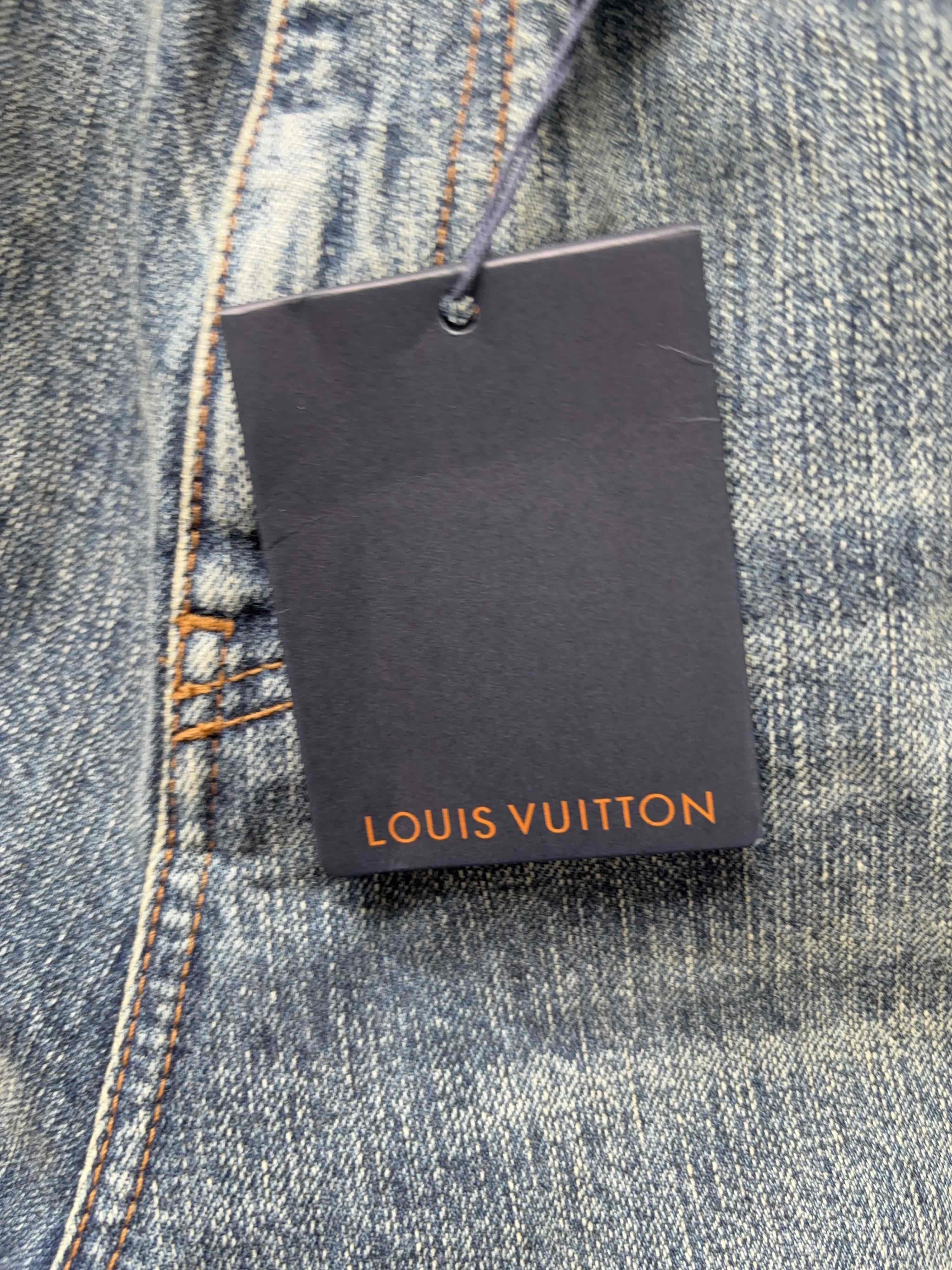 Louis Vuitton Louis Vuitton Washed Denim Jeans Size 34 Size US 34 / EU 50 - 5 Thumbnail