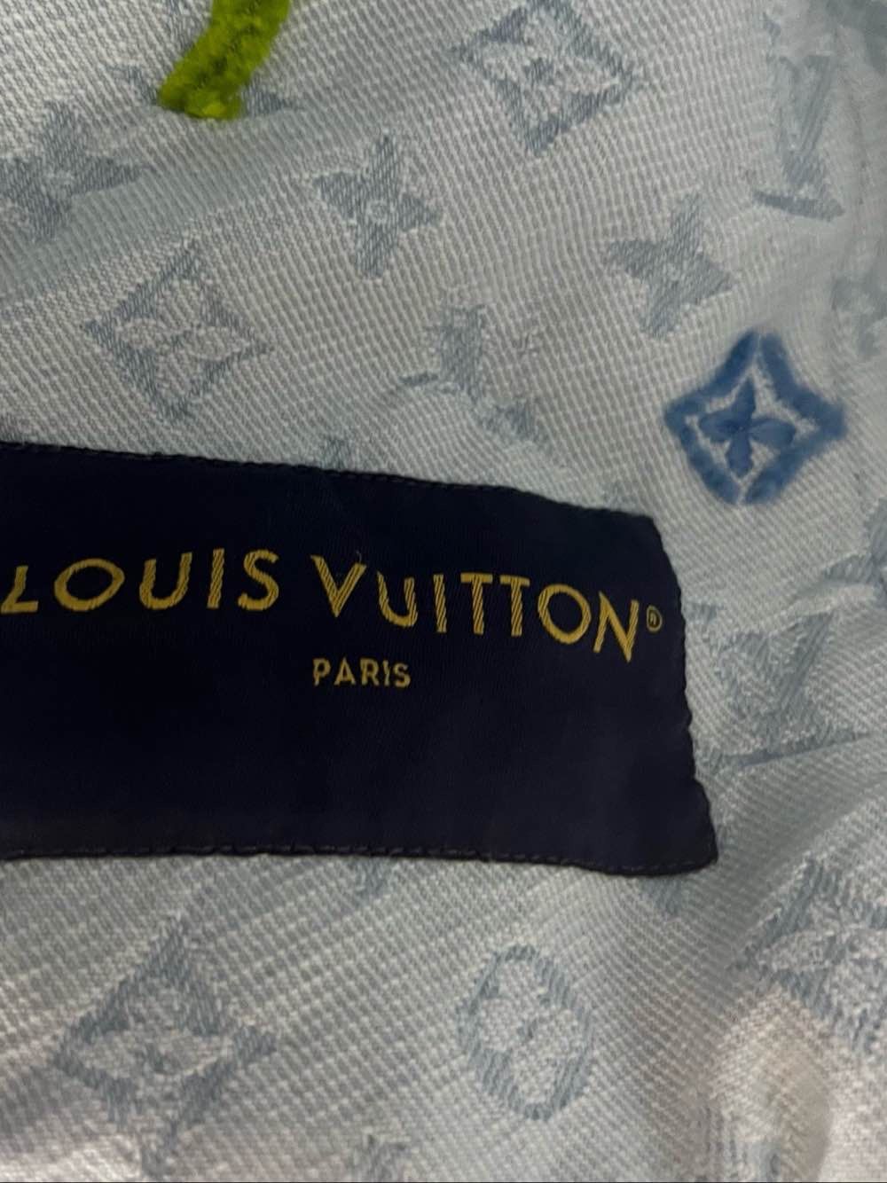 Louis Vuitton Louis Vuitton x Tyler Logo Embroidery Denim Jacket Size M Size US M / EU 48-50 / 2 - 3 Thumbnail