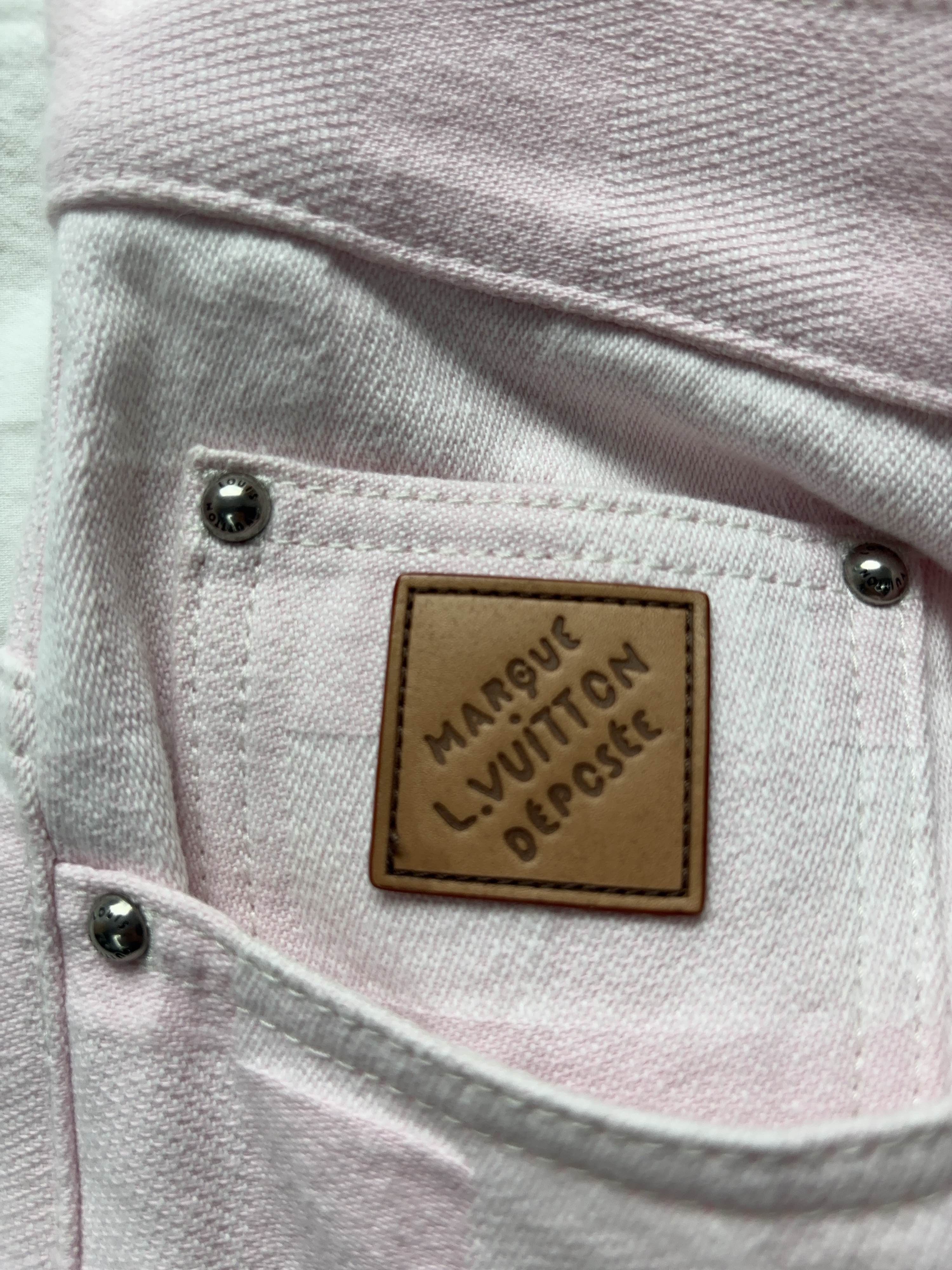 Louis Vuitton Louis Vuitton Damier Check Denim Jeans Size 30 Size US 30 / EU 46 - 6 Thumbnail