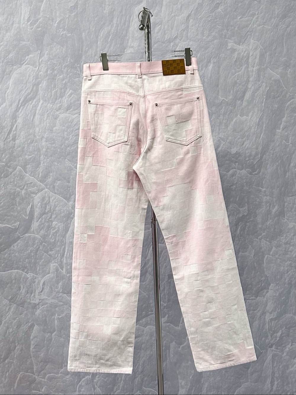 Louis Vuitton Louis Vuitton Damier Check Denim Jeans Size 30 Size US 30 / EU 46 - 2 Thumbnail