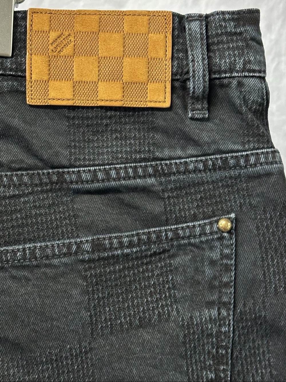Louis Vuitton Louis Vuitton Damier Denim Jeans Size 38 Size US 38 / EU 54 - 6 Thumbnail