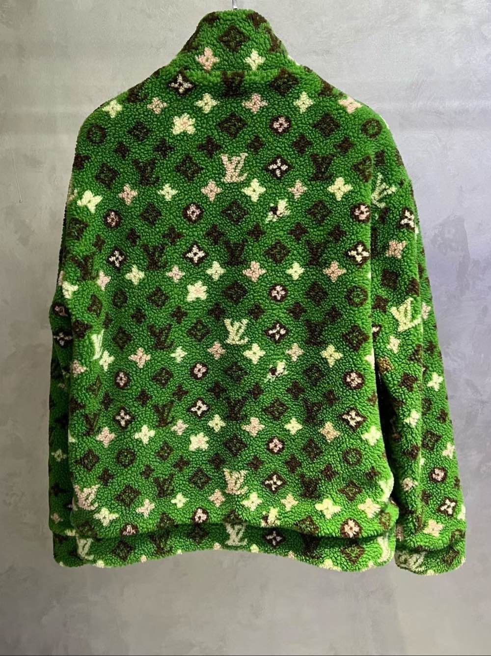 Louis Vuitton Louis Vuitton x Tyler Monogram Fleece Jacket Size XL Size US XL / EU 56 / 4 - 2 Thumbnail