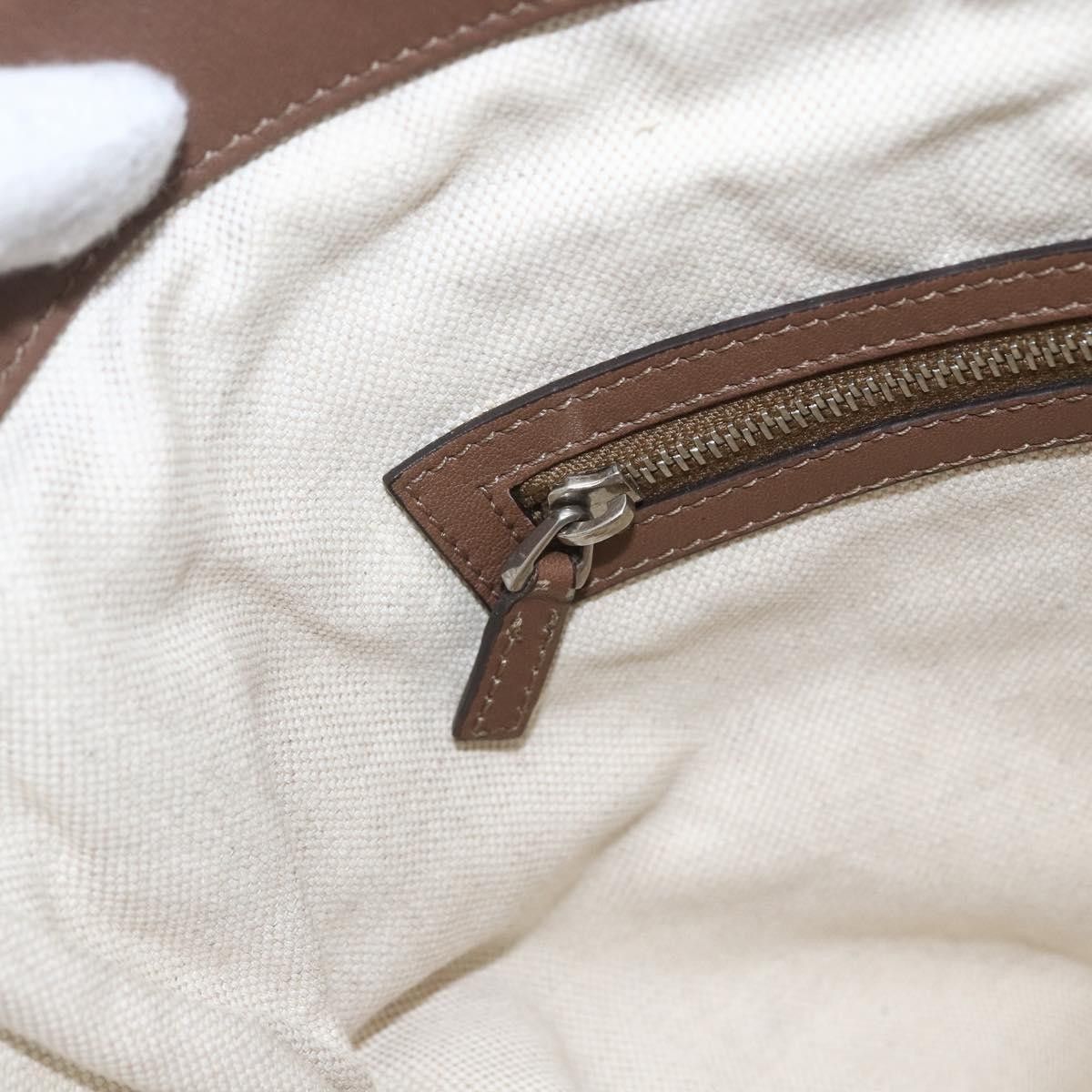 Gucci Gucci Braided Strap Zip Messenger Leather Size ONE SIZE - 13 Thumbnail