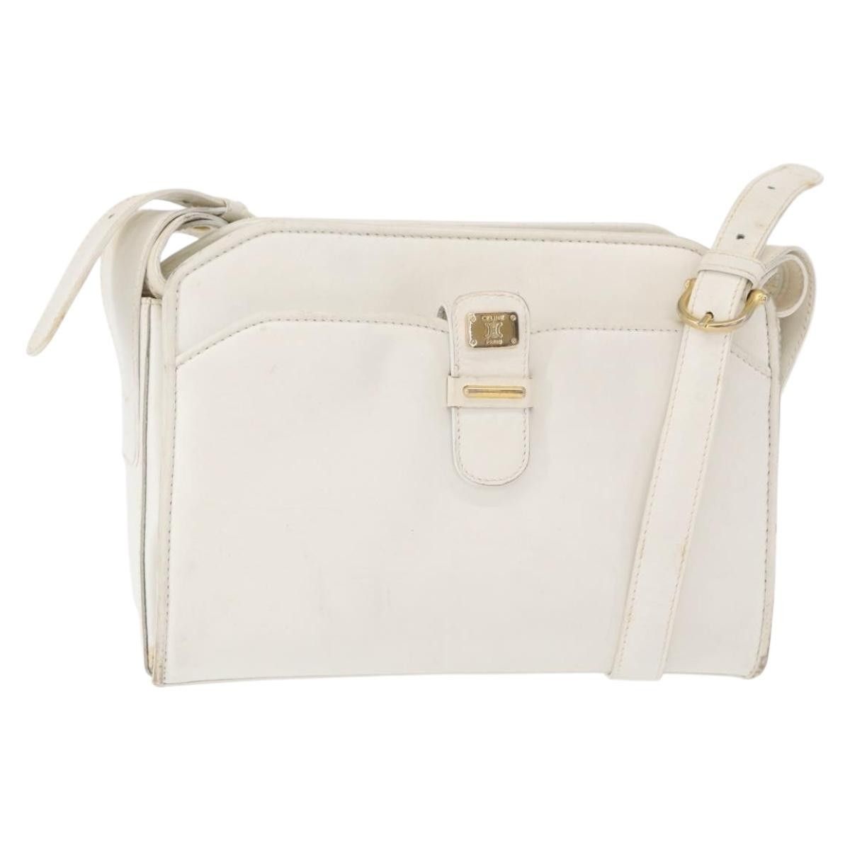 Celine Celine Vintage Shoulder Bag Leather Size ONE SIZE - 21 Thumbnail