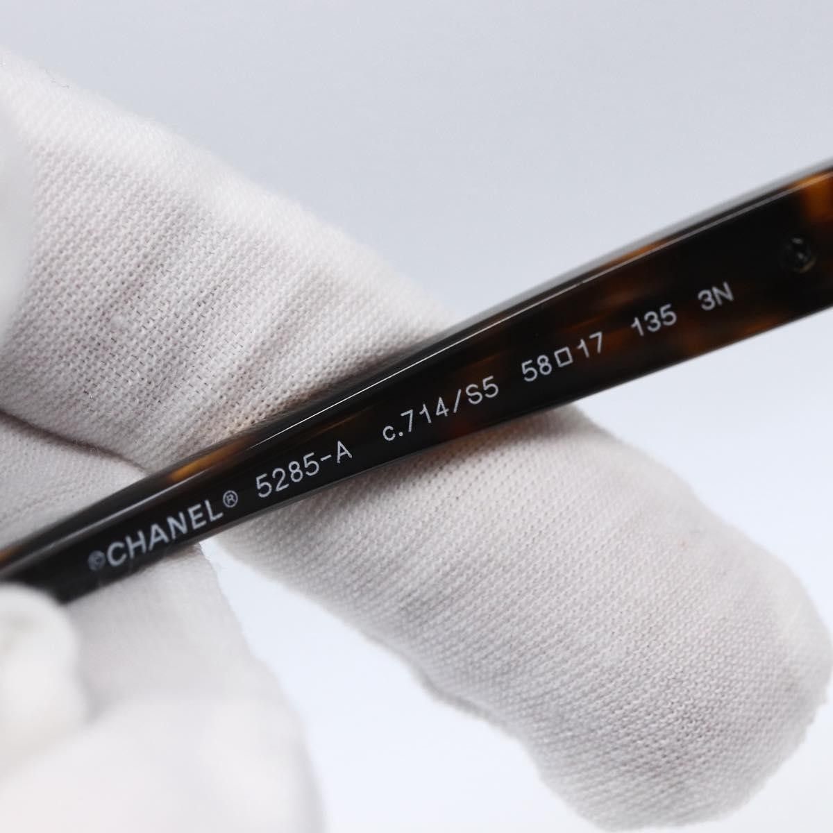 Chanel Chanel CHANEL Logo Sunglasses Eye Wear Plastic Size ONE SIZE - 5 Thumbnail