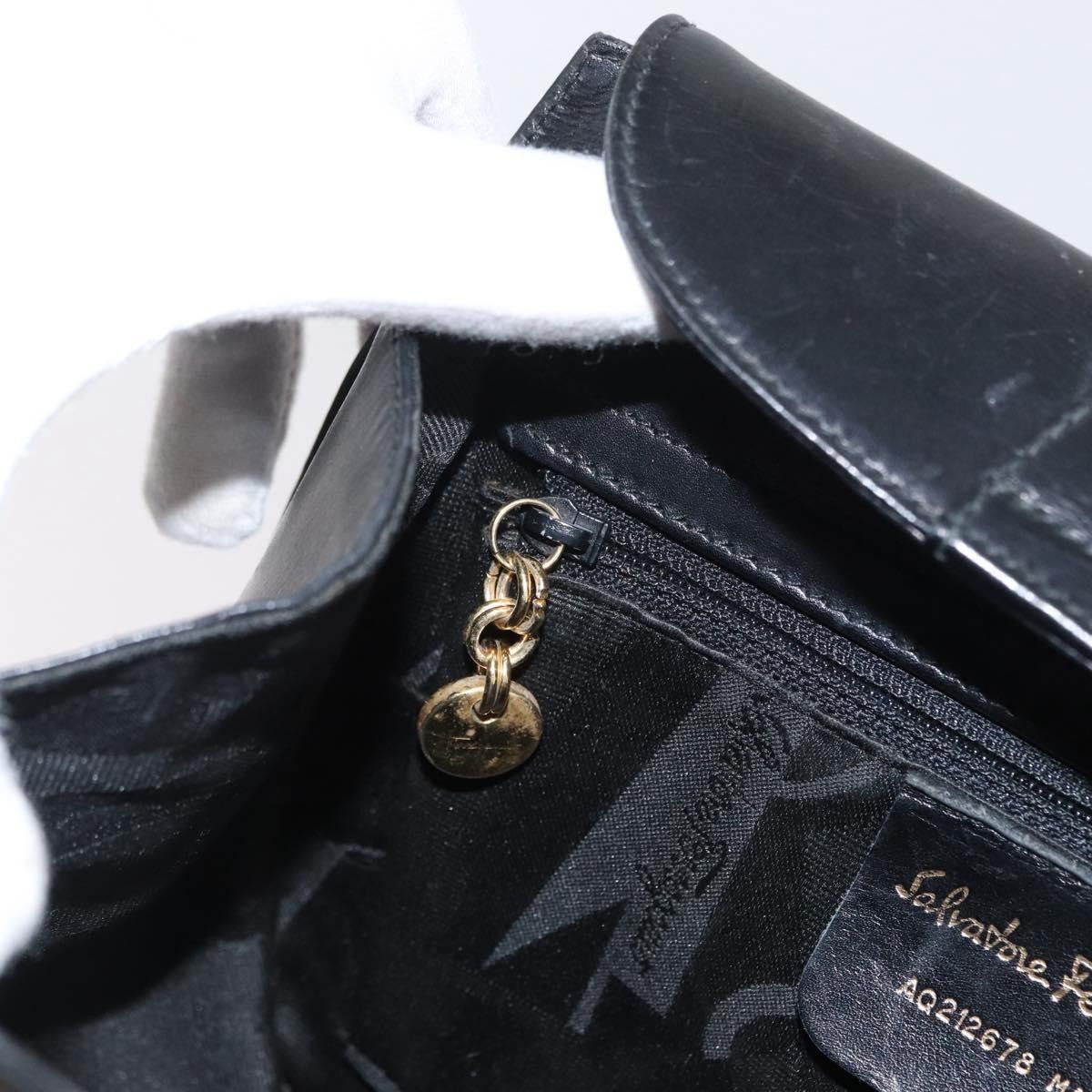 Salvatore Ferragamo Salvatore Ferragamo Gancini Leather Size ONE SIZE - 20 Thumbnail