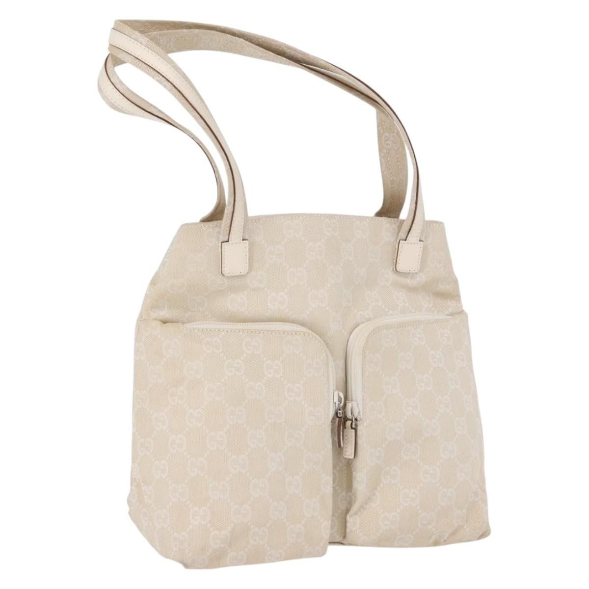 Gucci Gucci Double Pocket Tote GG Canvas Size ONE SIZE - 19 Thumbnail