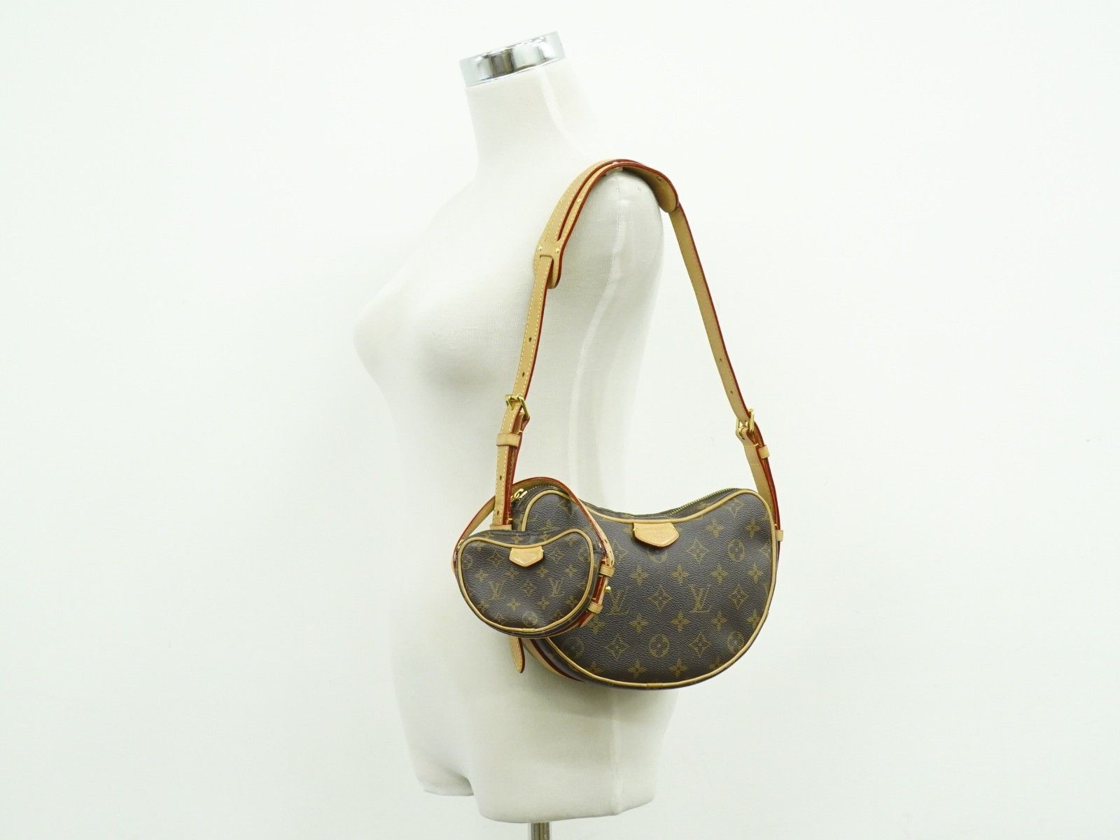 Louis Vuitton Louis Vuitton Croissant Handbag Monogram Canvas Size ONE SIZE - 11 Thumbnail